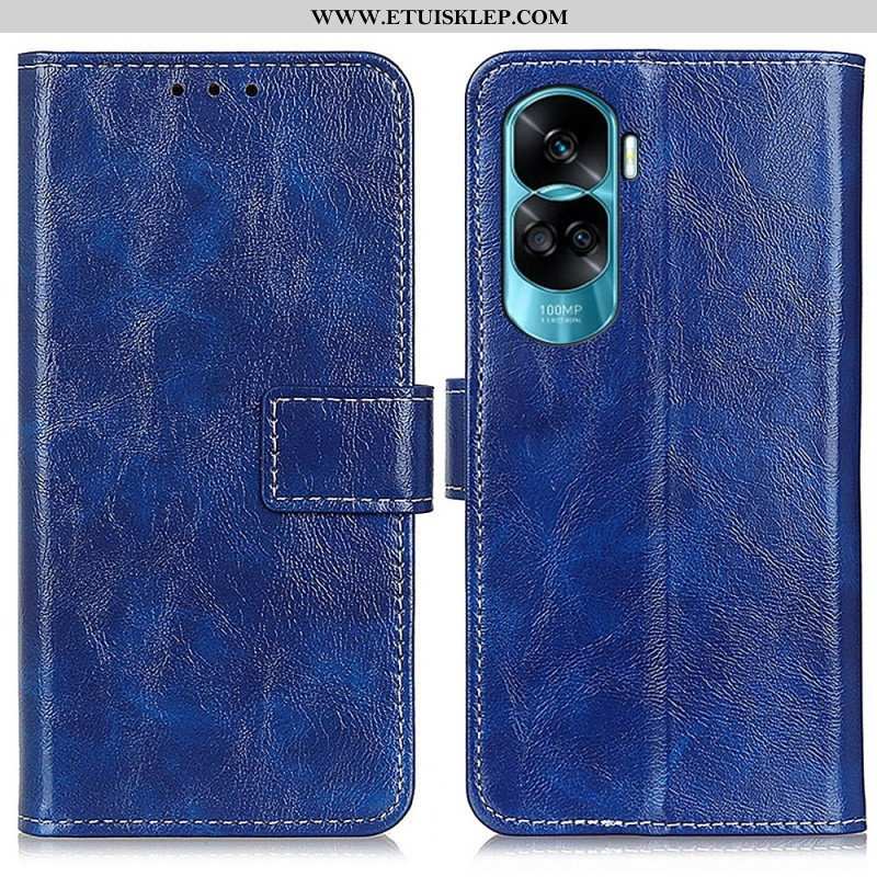 Etui Folio do Honor 90 Lite Lakierowane Z Widocznymi Szwami